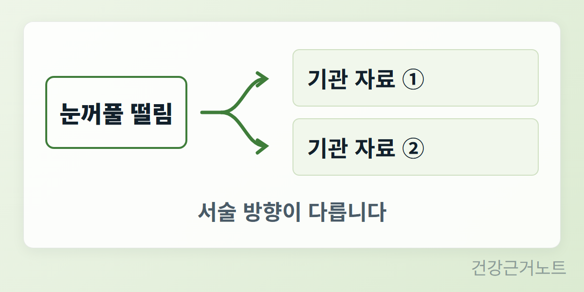 눈꺼풀-떨림-단일기관-자료-차이